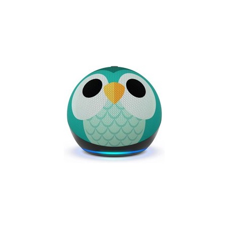 Amazon Echo Dot Kids 5th Gen - Adorable Owl Design - Fun & Interactive Smart Speaker for Children - Perfect Gift!